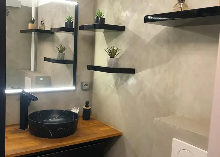 Lägenhet Le Cocon Cosy Piscine Clim